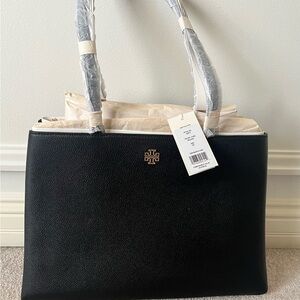 Tory Burch Pebbled Leather Satchel